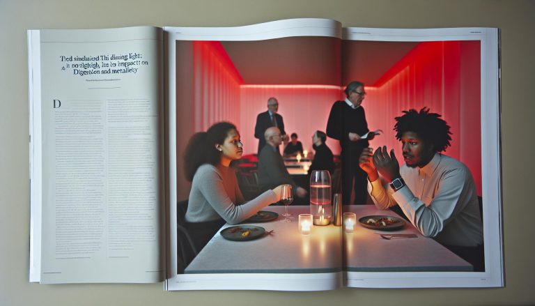 Jídelní Červené Světlo: Vliv na Trávení a Metabolismus