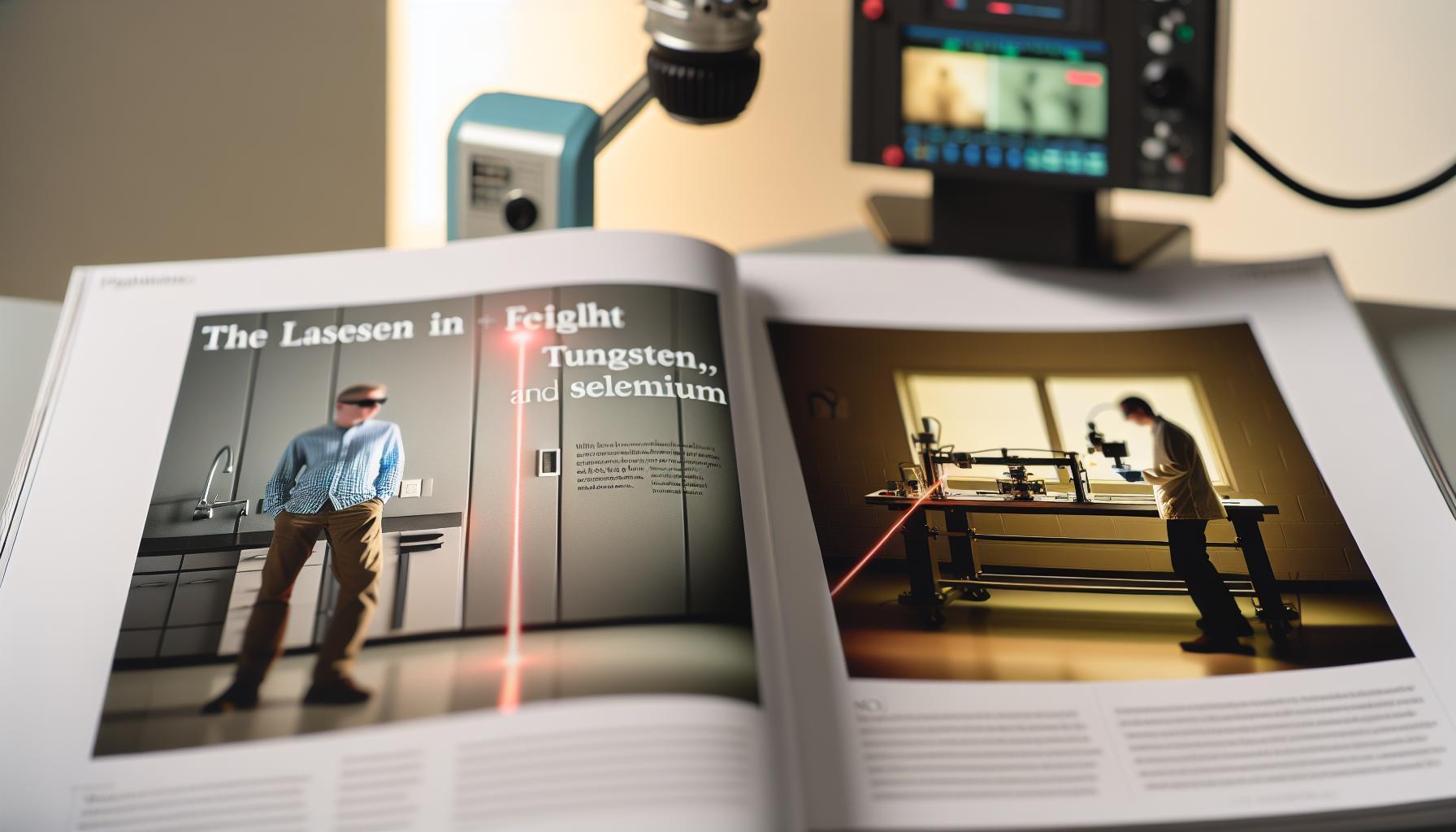 Infračervené Laserové Světlo Wolfram a Selen: Aplikace