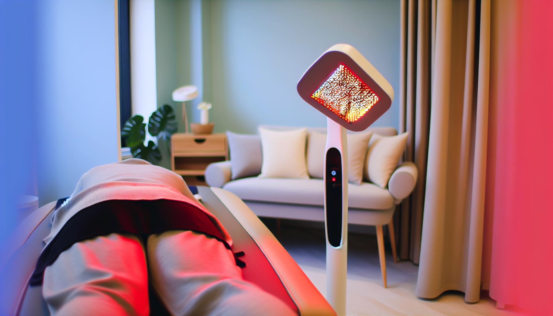 Jak infralampa funguje proti bolesti zad