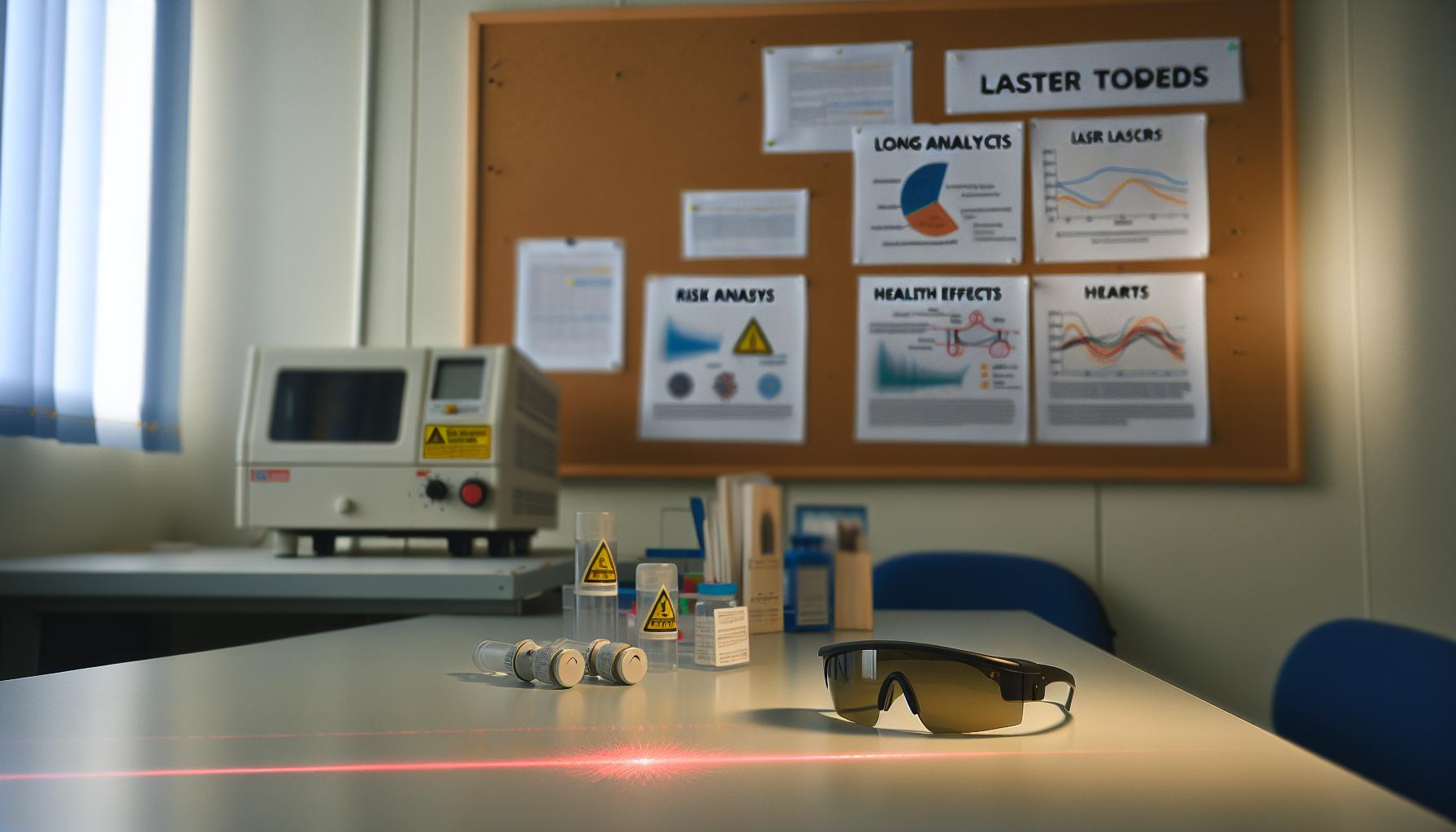 dlouhodobé účinky a potenciální rizika používání laseru