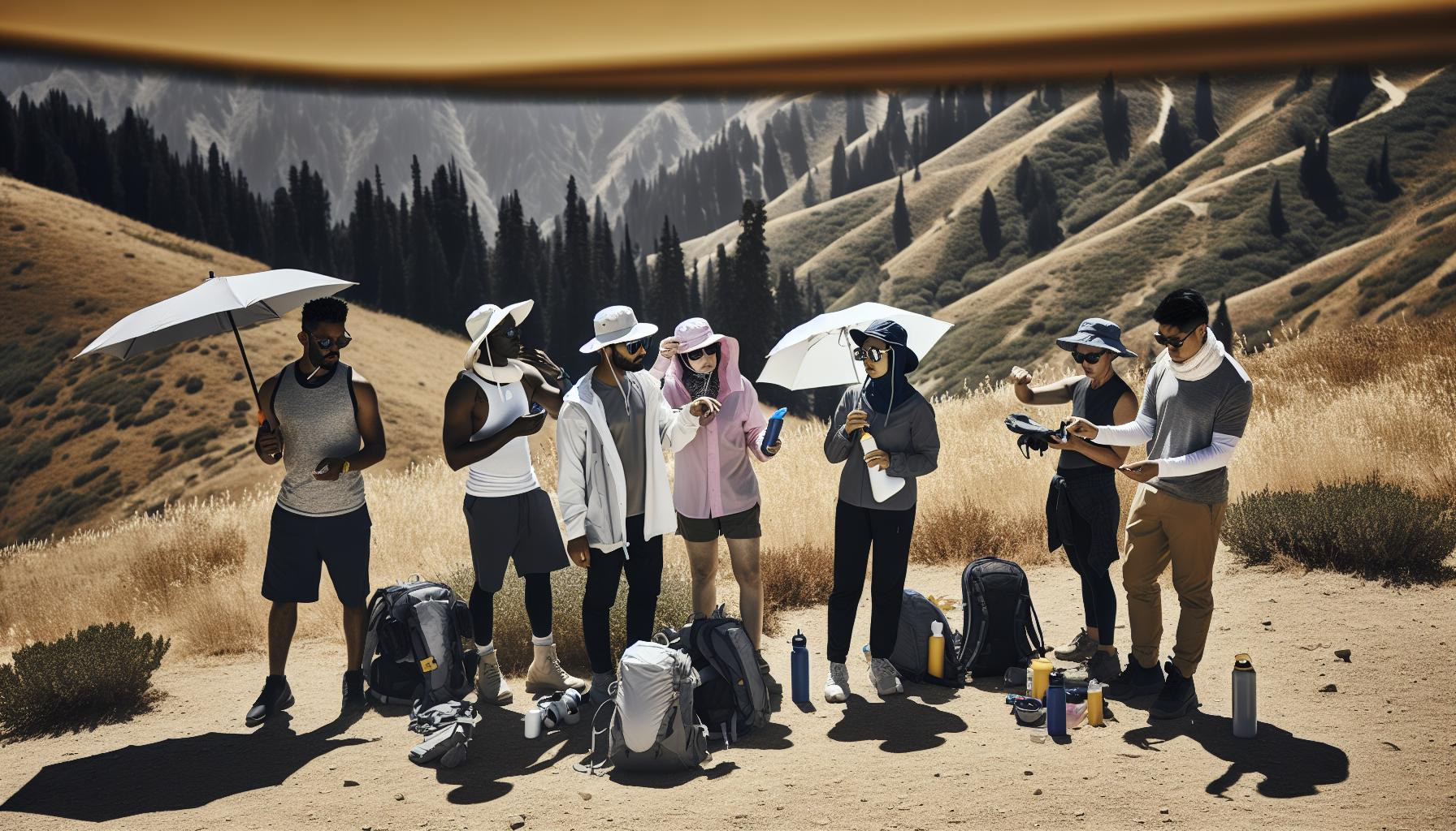 Doporučená expozice a bezpečnostní opatření při horském slunci