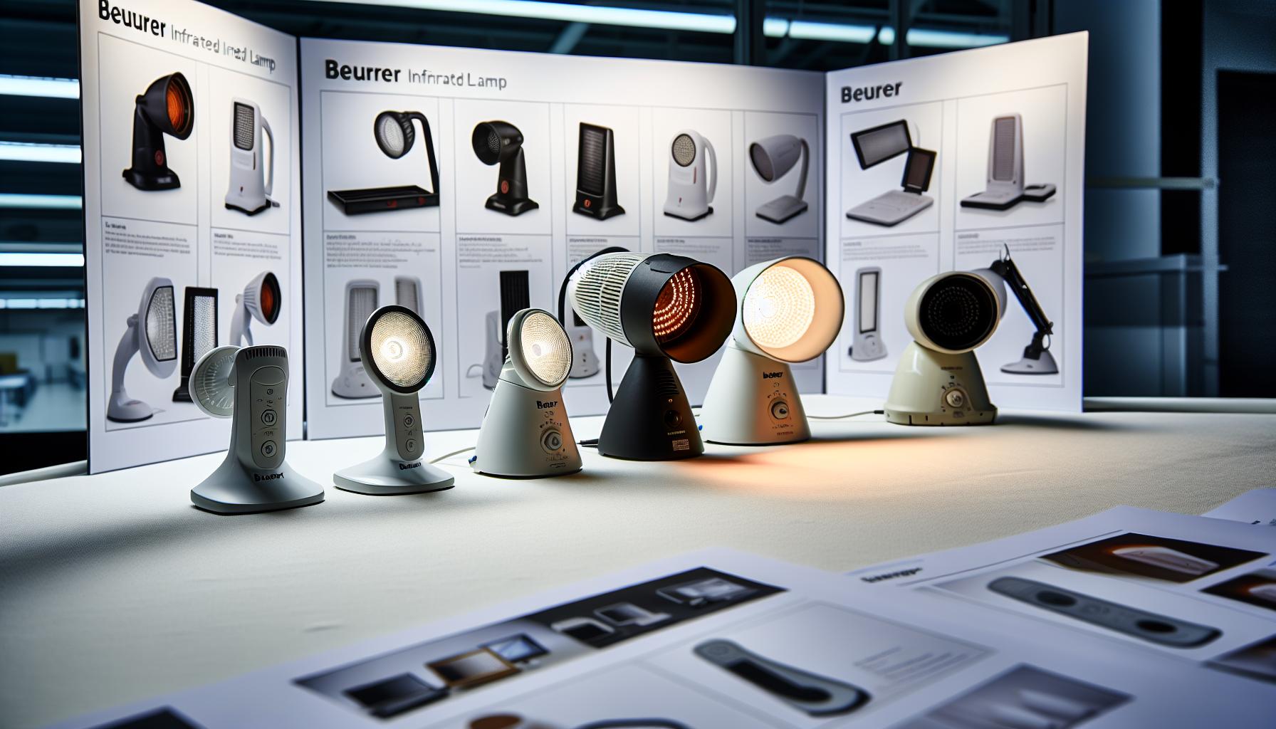 Srovnání Infralampy Beurer s konkurenčními produkty