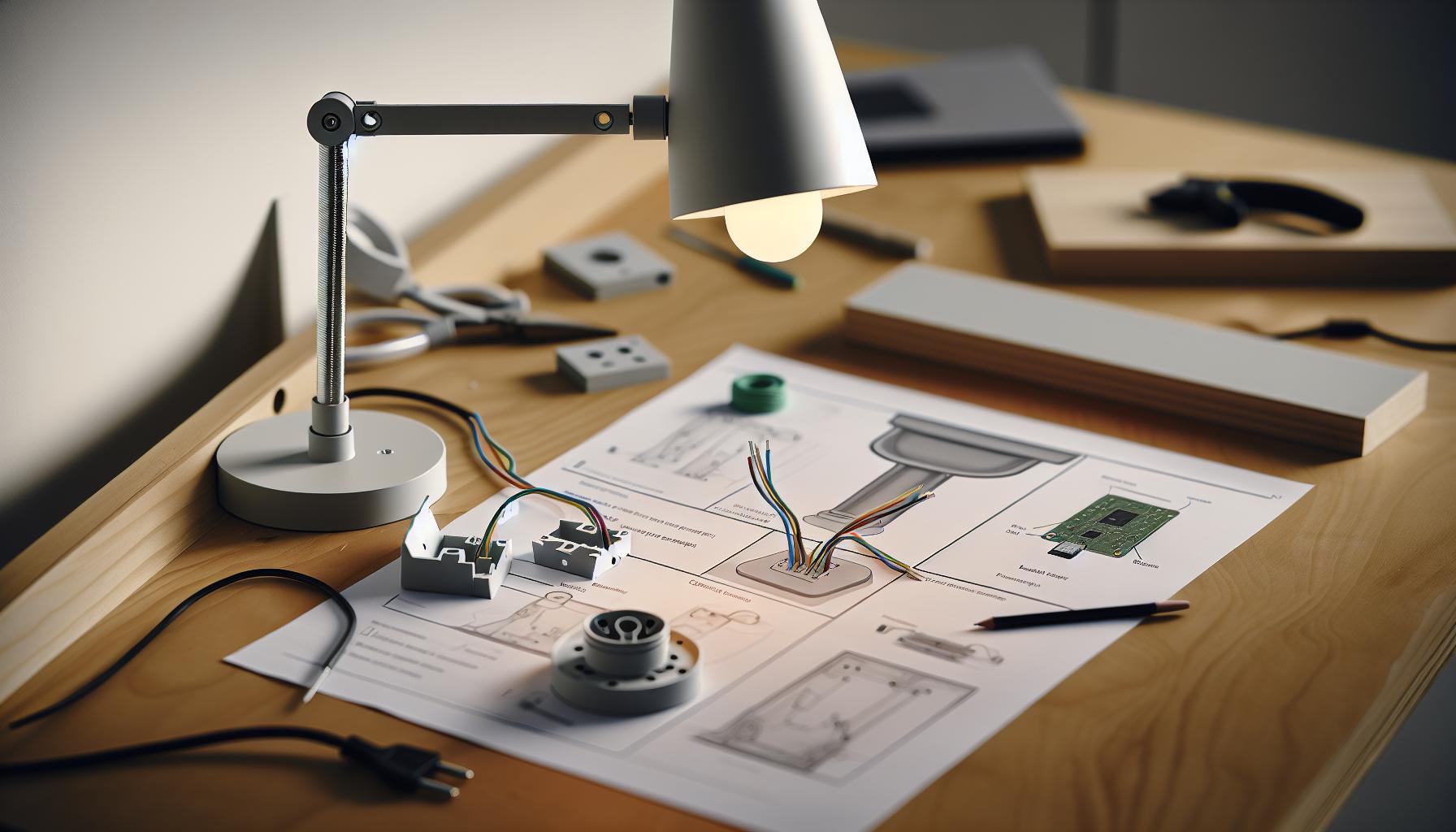 Technické⁢ parametry ⁢a ⁢elektrické zapojení lampy