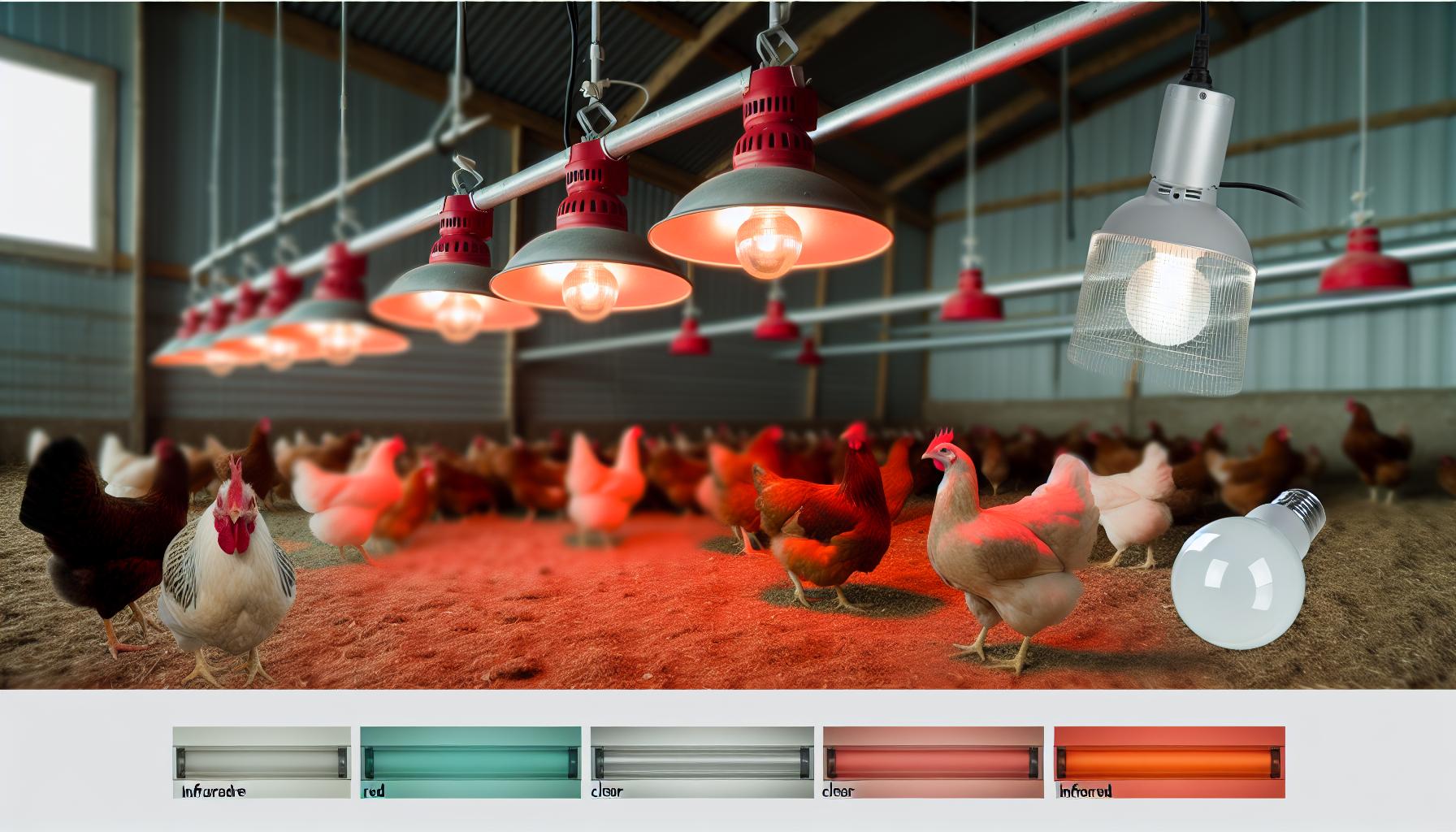 druhy a Typy Infračervených Lamp pro Chov Slepic