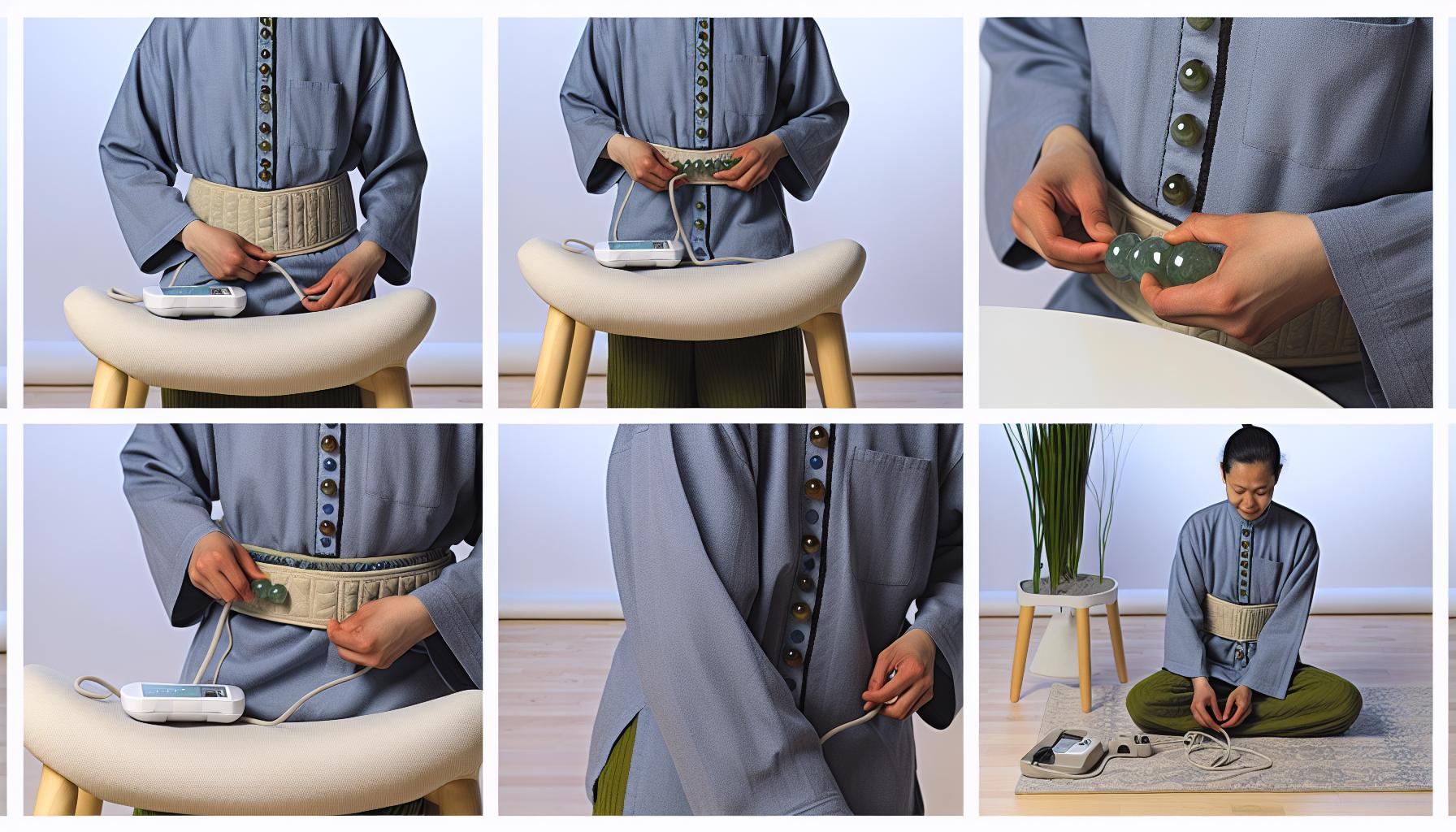 Jak Správně Používat Nefritový Masážní Pás Krok za Krokem