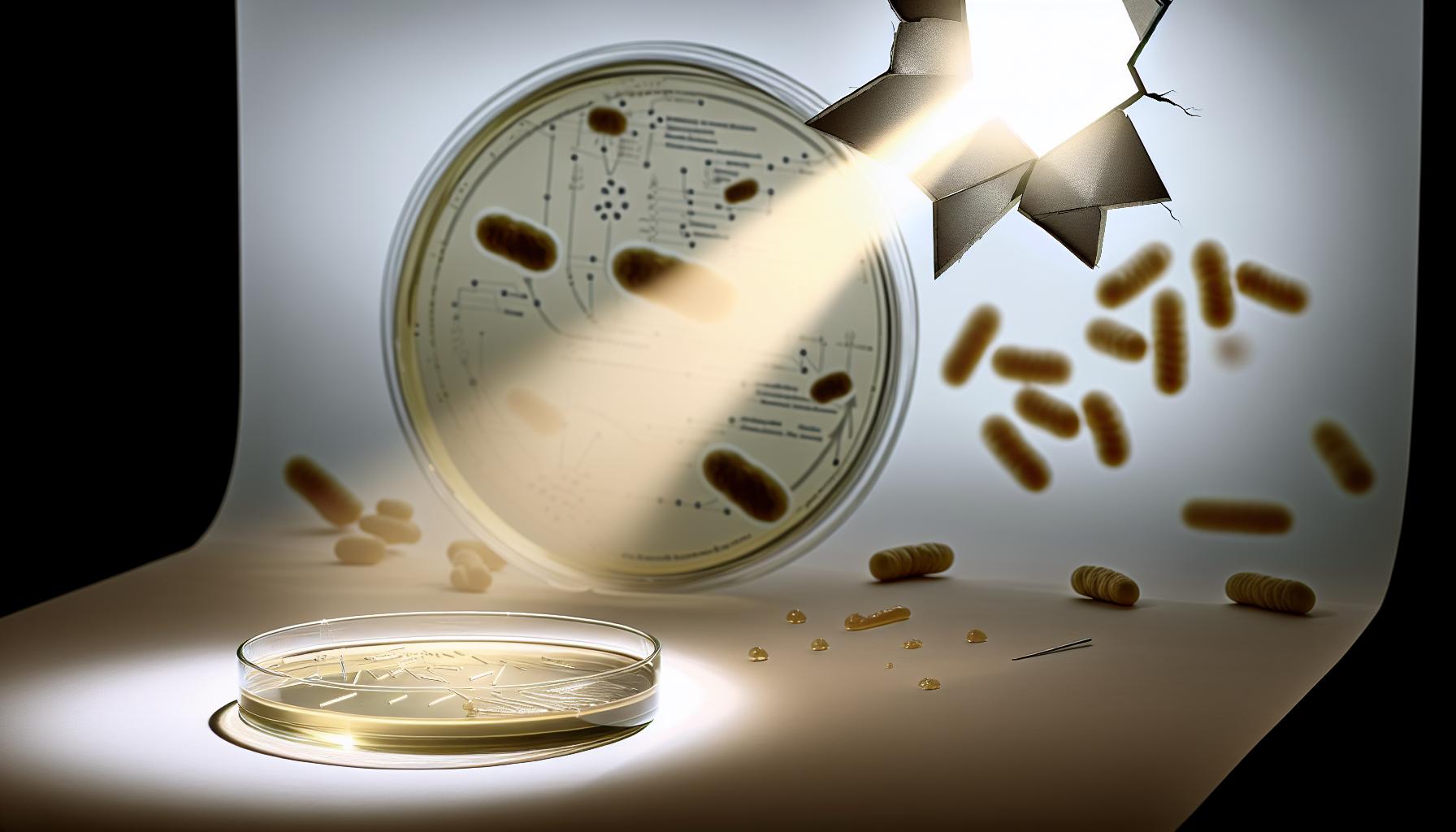 Mechanismy poškození bakteriálních struktur slunečním zářením