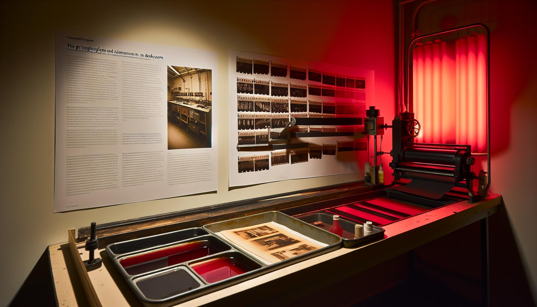 Principy⁣ a význam červeného světla ve fotokomorách