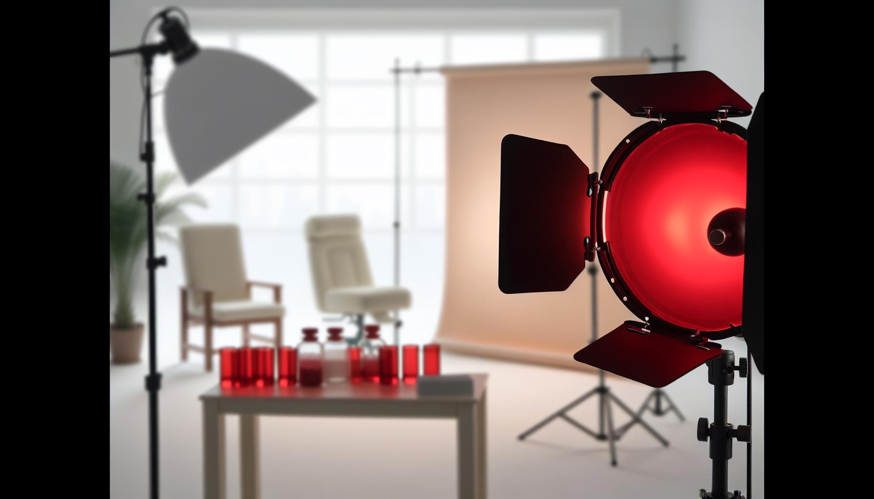 Červená Folie na Světla: Použití ve Fotografii ‌a Terapii